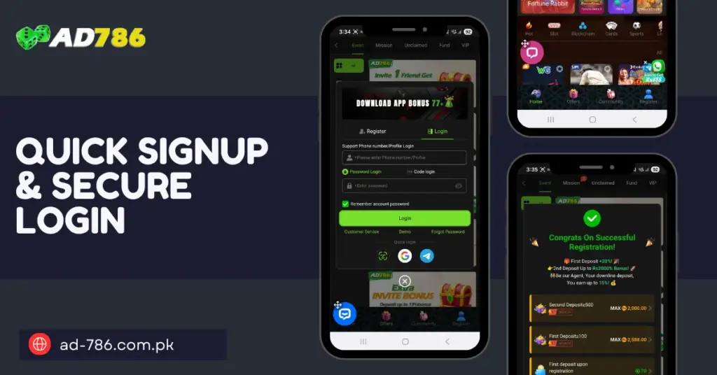 ad786 login